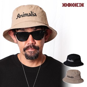 ANIMALIA アニマリア NYLON BUCKET HAT-LOGO メンズ ハット atfcap