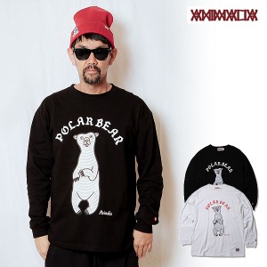 ANIMALIA アニマリア L/S Tee - Polar Bear メンズ Tシャツ atftps