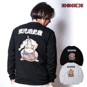 ANIMALIA アニマリア L/S TEE - SUMO WRESTLER メンズ Tシャツ atftps