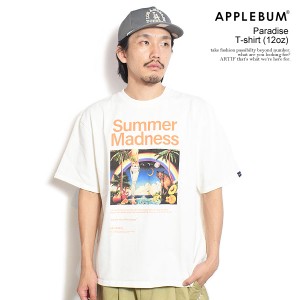 APPLEBUM アップルバム "Paradise" T-shirt 12oz メンズ Tシャツ 半袖 クルーネックTシャツ atftps