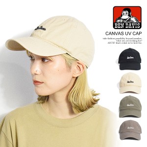 BEN DAVIS ベンデイビス CANVAS UV CAP メンズ レディース キャップ ローキャップ UVカット 帽子 ストリート atfcap