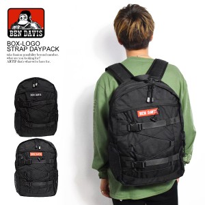 30％OFF SALE セール BEN DAVIS ベンデイビス BOX-LOGO STRAP DAYPACK メンズ デイパック バッグ バックパック リュック atfacc