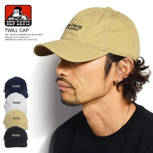 BEN DAVIS ベンデイビス TWILL CAP メンズ キャップ ローキャップ カーブキャップ 帽子 ストリート bendavis ベンデービス atfcap