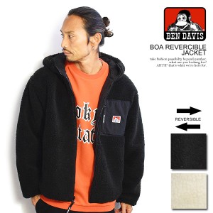 30％OFF SALE セール BEN DAVIS ベンデイビス BOA REVERSIBLE JACKET メンズ ボアジャケット リバーシブル 送料無料 atftps