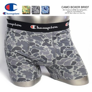 CHAMPION チャンピオン CAMO BOXER BRIEFS メンズ ボクサーブリーフ ショーツ ストリート atfacc