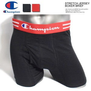 CHAMPION チャンピオン STRETCH JERSEY BOXER BRIEF メンズ ボクサーブリーフ ボクサーパンツ アンダーウェア ストリート atfacc