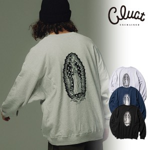 30％OFF SALE セール 15th Anniversary CLUCT×Mike Giant クラクト #I[CREW SWEAT] メンズ スウェット 15周年 atftps