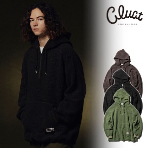 2023 冬 先行予約 12月〜1月入荷予定 CLUCT クラクト FLOWER POT [BOA HOODIE] メンズ パーカー 送料無料 キャンセル不可 atftps