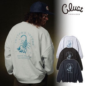 2023 冬 先行予約 10月〜11月入荷予定 CLUCT クラクト JOYTOWN [CREW SWEAT] メンズ スウェット 送料無料 キャンセル不可 atftps