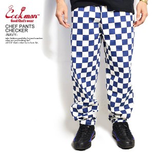 COOKMAN クックマン CHEF PANTS CHECKER -NAVY- 31891 メンズ パンツ シェフパンツ イージーパンツ ストリート atfpts