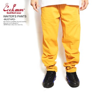 COOKMAN クックマン WAITER'S PANTS -MUSTARD- メンズ パンツ ウェイターズパンツ イージーパンツ ストリート atfpts