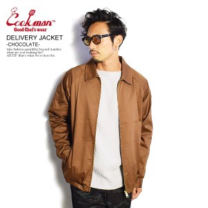 COOKMAN クックマン DELIVERY JACKET -CHOCOLATE- メンズ ジャケット デリバリージャケット アウター ストリート atfjkt