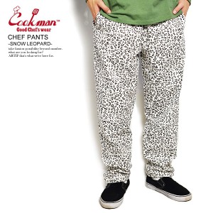 COOKMAN クックマン CHEF PANTS -SNOW LEOPARD- 32867  メンズ パンツ シェフパンツ イージーパンツ ストリート atfpts