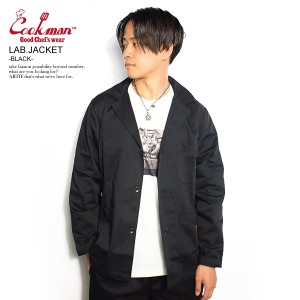 COOKMAN クックマン LAB.JACKET -BLACK- メンズ ジャケット ラボジャケット アウター ストリート atfjkt