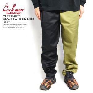 COOKMAN クックマン CHEF PANTS CRAZY PATTERN CHILL -MULTI- メンズ パンツ シェフパンツ イージーパンツ ストリート atfpts