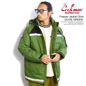 COOKMAN クックマン Freezer Jacket Olive -OLIVE GREEN- メンズ ジャケット フリーザージャケット 中綿ジャケット 送料無料 atfjkt