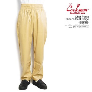 COOKMAN クックマン Chef Pants Diner's Seat Beige -BEIGE- メンズ パンツ シェフパンツ イージーパンツ ストリート atfpts