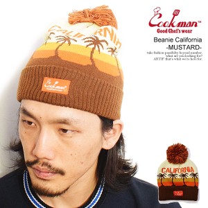 COOKMAN クックマン Beanie California -MUSTARD- メンズ ニットキャップ ニット帽 ビーニー ストリート atfcap