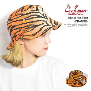 COOKMAN クックマン Bucket Hat Tiger -ORANGE- メンズ ハット バケットハット バケハ ストリート atfacc