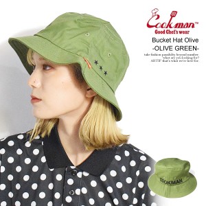 COOKMAN クックマン Bucket Hat Olive -OLIVE GREEN- メンズ ハット バケットハット バケハ ストリート atfacc