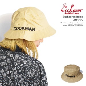 COOKMAN クックマン Bucket Hat Beige -BEIGE- メンズ ハット バケットハット バケハ ストリート atfacc
