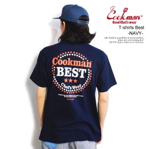 COOKMAN クックマン T-shirts Best -NAVY- メンズ Tシャツ 半袖 アメリカ 西海岸 ストリート atftps