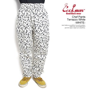 COOKMAN クックマン Chef Pants Terrazzo White -WHITE- メンズ パンツ シェフパンツ イージーパンツ ストリート atfpts