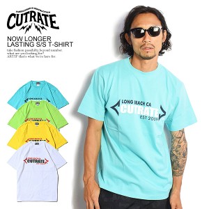30％OFF SALE セール CUTRATE カットレイト CUTRATE NOW LONGER LASTING S/S T-SHIRT cutrate メンズ Tシャツ 半袖 ロゴ atftps