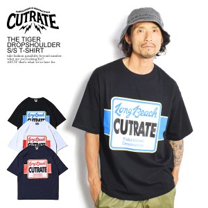 30％OFF SALE セール CUTRATE カットレイト CUTRATE THE TIGER DROPSHOULDER S/S -T-SHIRT cutrate メンズ Tシャツ 半袖 atftps