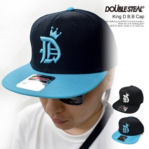 DOUBLE STEAL ダブルスティール King D B.B Cap メンズ キャップ ベースボールキャップ 6パネルキャップ ストリート atfcap