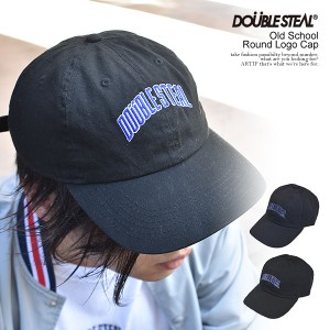 DOUBLE STEAL ダブルスティール Old School Round Logo Cap メンズ キャップ ローキャップ ストリート atfcap