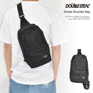 DOUBLE STEAL ダブルスティール Simple Shoulder Bag メンズ バッグ ショルダーバッグ ワンショルダーバッグ ストリート atfacc