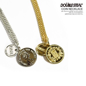 DOUBLE STEAL ダブルスティール COIN NECKLACE メンズ レディース ネックレス アクセサリー ストリート atfacc