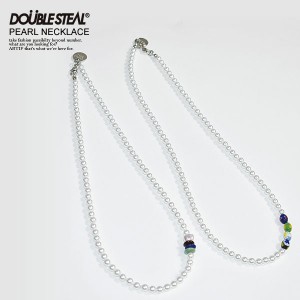 DOUBLE STEAL ダブルスティール PEARL NECKLACE メンズ ネックレス パールネックレス ストリート doublesteal atfacc