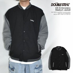 DOUBLE STEAL ダブルスティール DS Embroidery Stadium Jacket メンズ ジャケット スタジャン アウター 送料無料 ストリート atfjkt