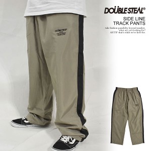 DOUBLE STEAL ダブルスティール SIDE LINE TRACK PANTS メンズ パンツ トラックパンツ ジャージー ストリート atfpts