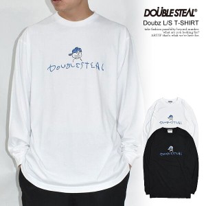 DOUBLE STEAL ダブルスティール Doubz L/S T-SHIRT メンズ Tシャツ 長袖 ロンT ストリート atftps