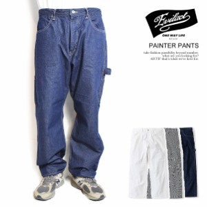 EVILACT イーブルアクト PAINTER PANTS メンズ パンツ ペインターパンツ ワークパンツ デニム ヒッコリー 送料無料 ストリート atfpts