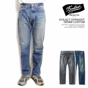 EVILACT イーブルアクト STRAIGHT DENIM CUSTOM メンズ パンツ デニムパンツ ストレートシルエット 送料無料 ストリート atfpts