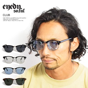 eyedy アイディ CLUB メンズ サングラス クラブマスター ストリート atfacc