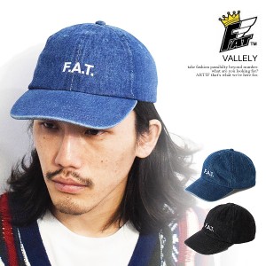 FAT エフエーティー VALLELY メンズ キャップ スポーツキャップ ローキャップ デニム ストリート atfcap