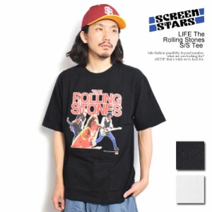 30％OFF SALE セール SCREEN STARS スクリーンスターズ LIFE The Rolling Stones S/S Tee メンズ Tシャツ 半袖 ローリング・ストーンズ a