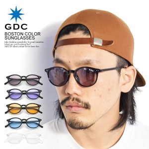 GDC ジーディーシー BOSTON COLOR SUNGLASSES メンズ レディース サングラス ボストンタイプ 眼鏡 ストリート atfacc