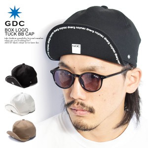GDC ジーディーシー BOX LOGO TUCK BB CAP メンズ キャップ 帽子 ストリート 送料無料 gdc atfcap