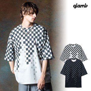 2024 夏 先行予約 6月上旬〜中旬入荷予定 glamb グラム Monogram Collapse T-Shirt モノグラムコラプスTシャツ Tシャツ atftps