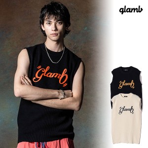 2024 夏 先行予約 5月下旬〜6月上旬入荷予定 glamb グラム Thermal Knit Tank Top サーマルニットタンクトップ送料無料 atftps