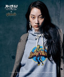 glamb×ジョジョの奇妙な冒険 ストーンオーシャン 先行予約 2月上旬〜中旬入荷予定 glamb グラム E・Costello Hoodie コラボ