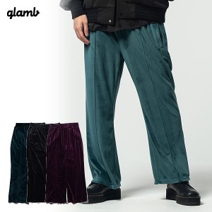 30％OFF SALE セール glamb グラム Velour Jersey Pants メンズ ベロアジャージパンツ パンツ 送料無料 atfpts