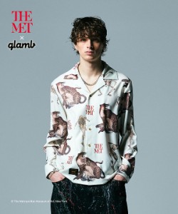 glamb×THE MET glamb グラム THE MET SH メンズ シャツ コラボ 送料無料 atftps