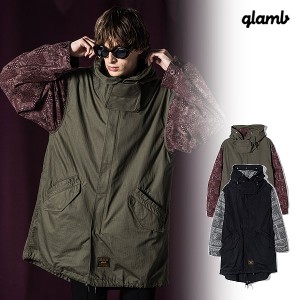 glamb グラム Paisley Switched Mods Coat ペイズリースイッチモッズコート コート atfjkt